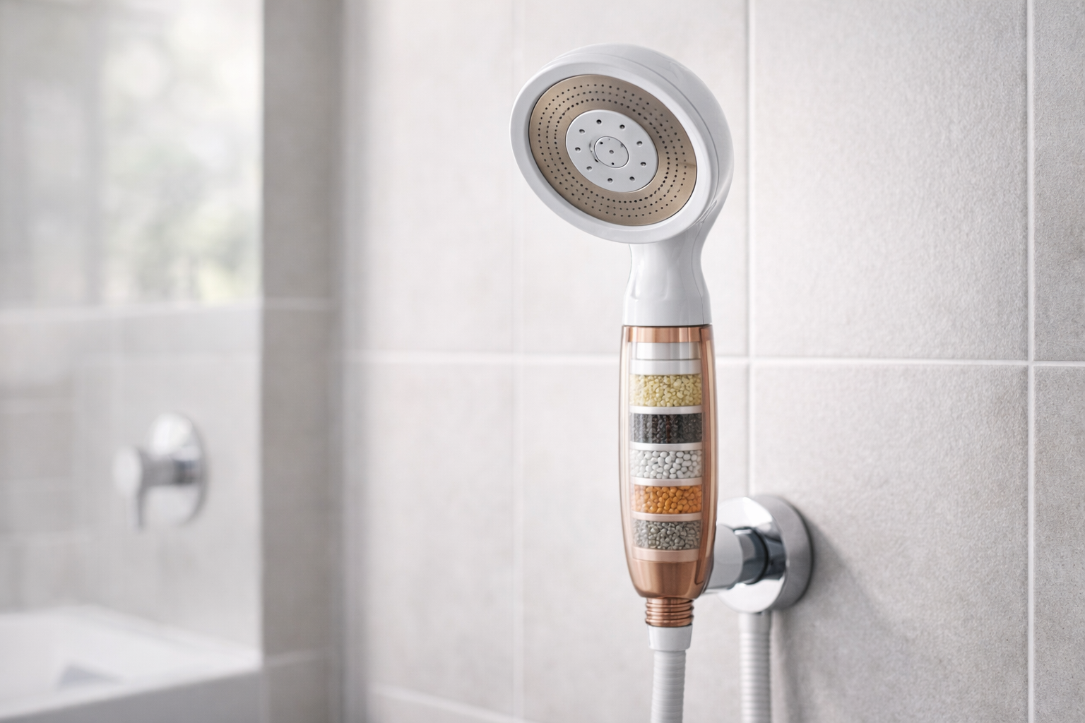 Pommeau de Douche avec Filtration sur Mesure