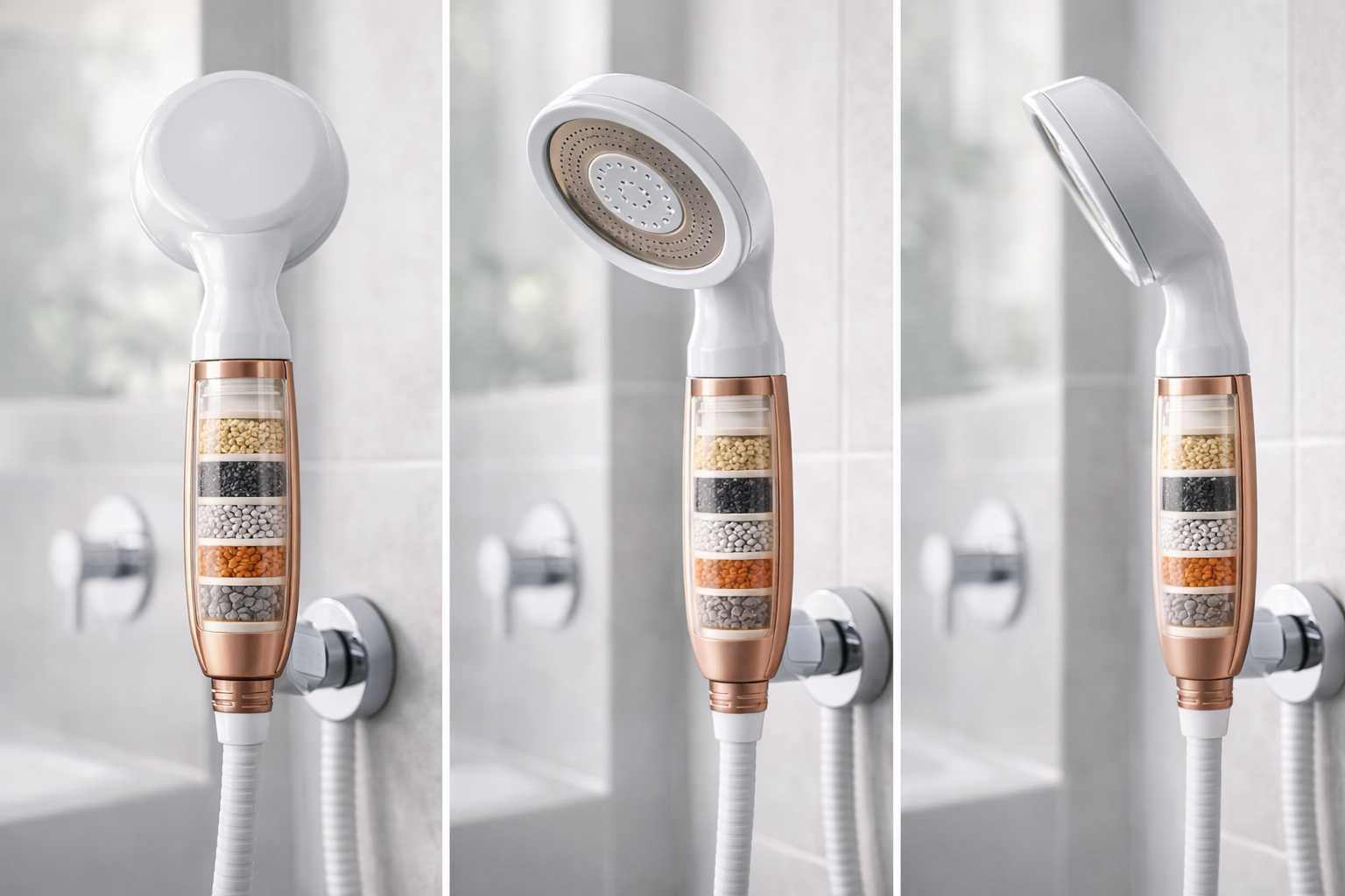 Pommeau de Douche avec Filtration sur Mesure