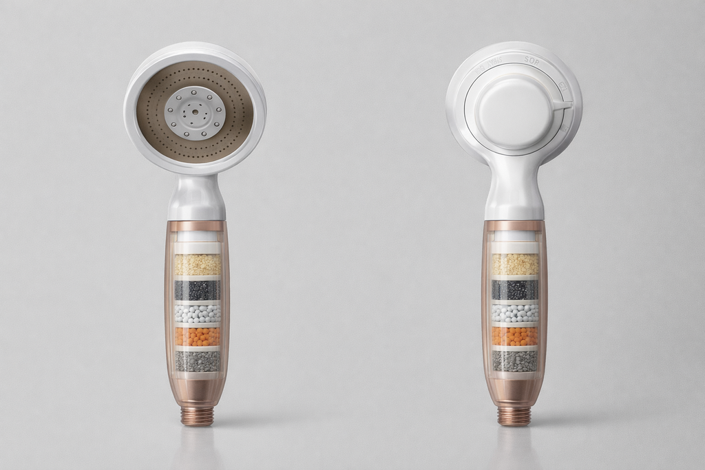 Pommeau de Douche avec Filtration sur Mesure